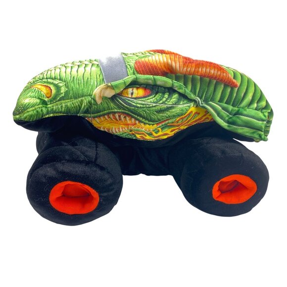 Monster Jam Truckin Pals Dragon Stuffed Plush Monster Truck 13 Inches 2015 - Picture 1 of 8